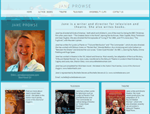 Tablet Screenshot of janeprowse.com